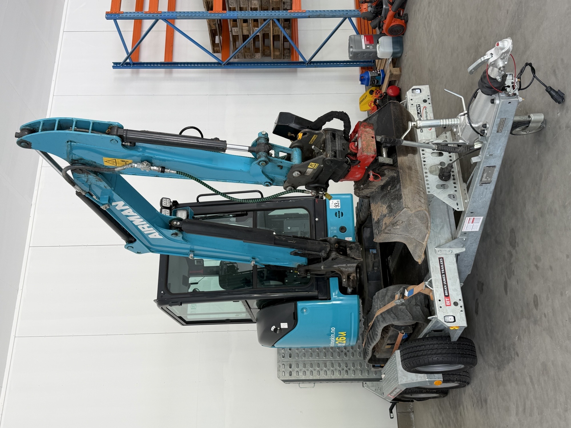Airman 2,7 tonner med rotortilt